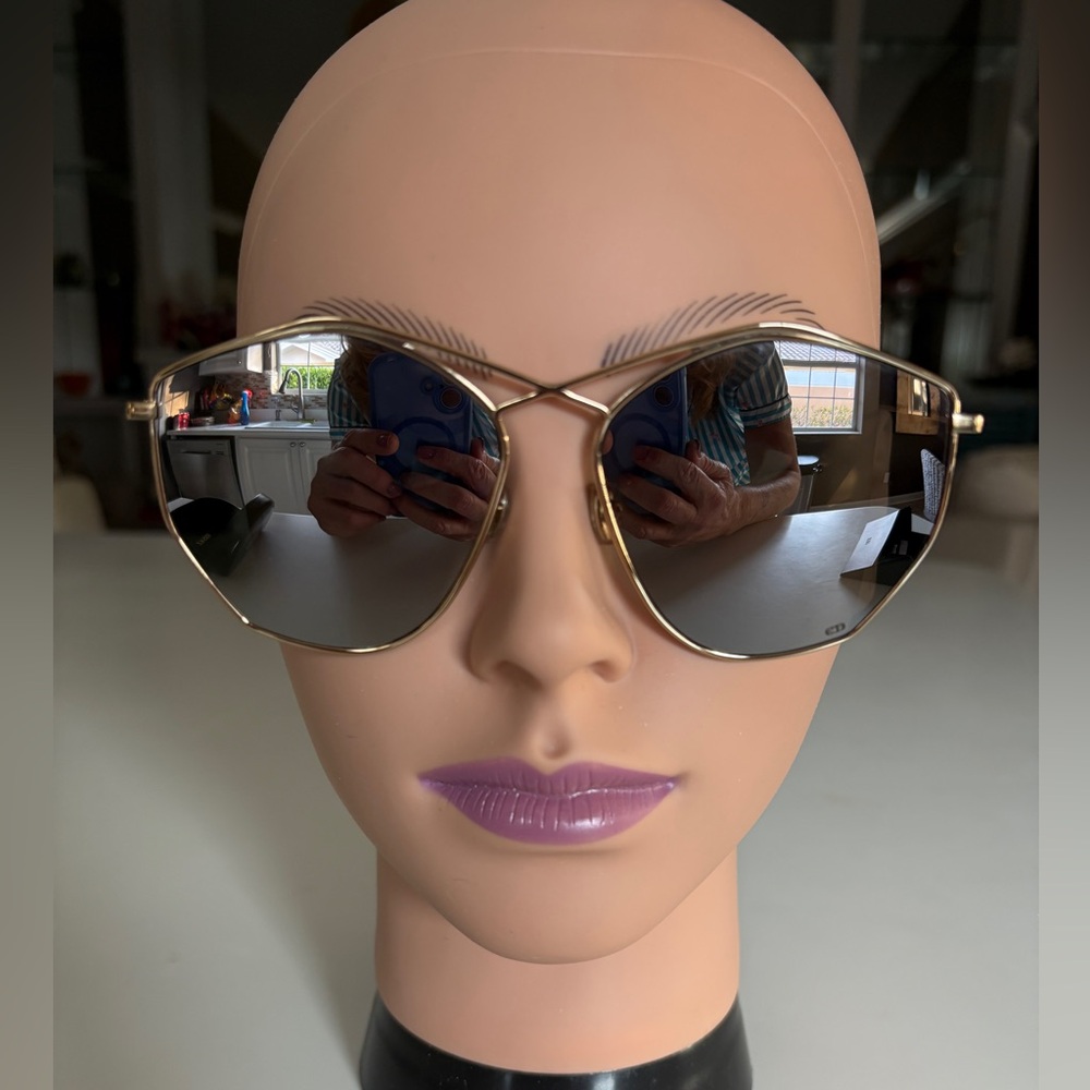 Christian Dior STELLAIRE 4 palladium/gold mirror Sunglasses